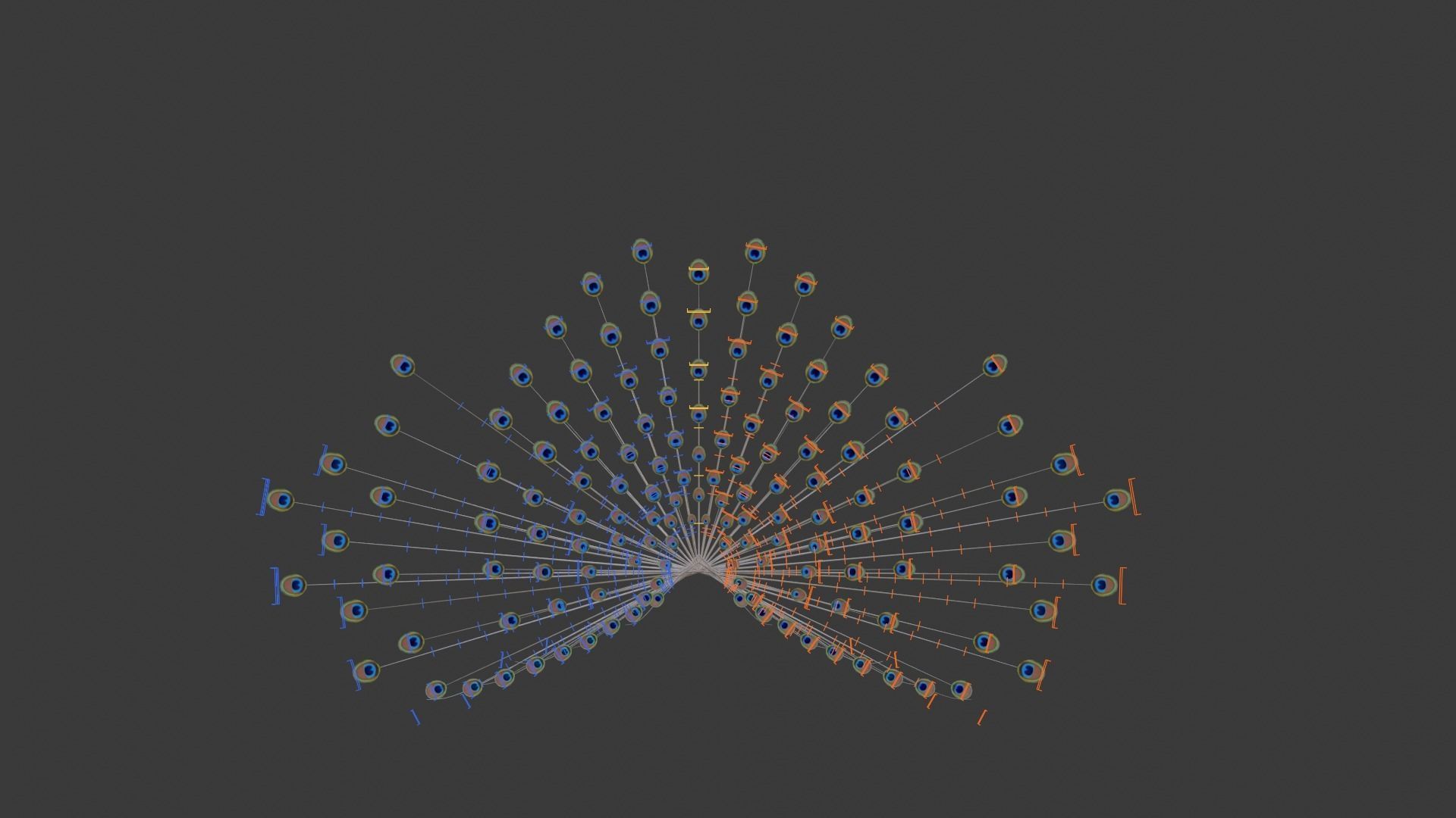 Indian Peafowl Animated VFX Grace 3D model_30