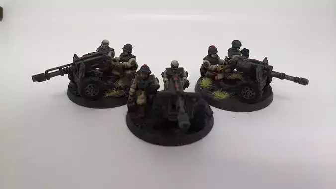 Hive-City Guard Heavy Weapons Squad 3D print model