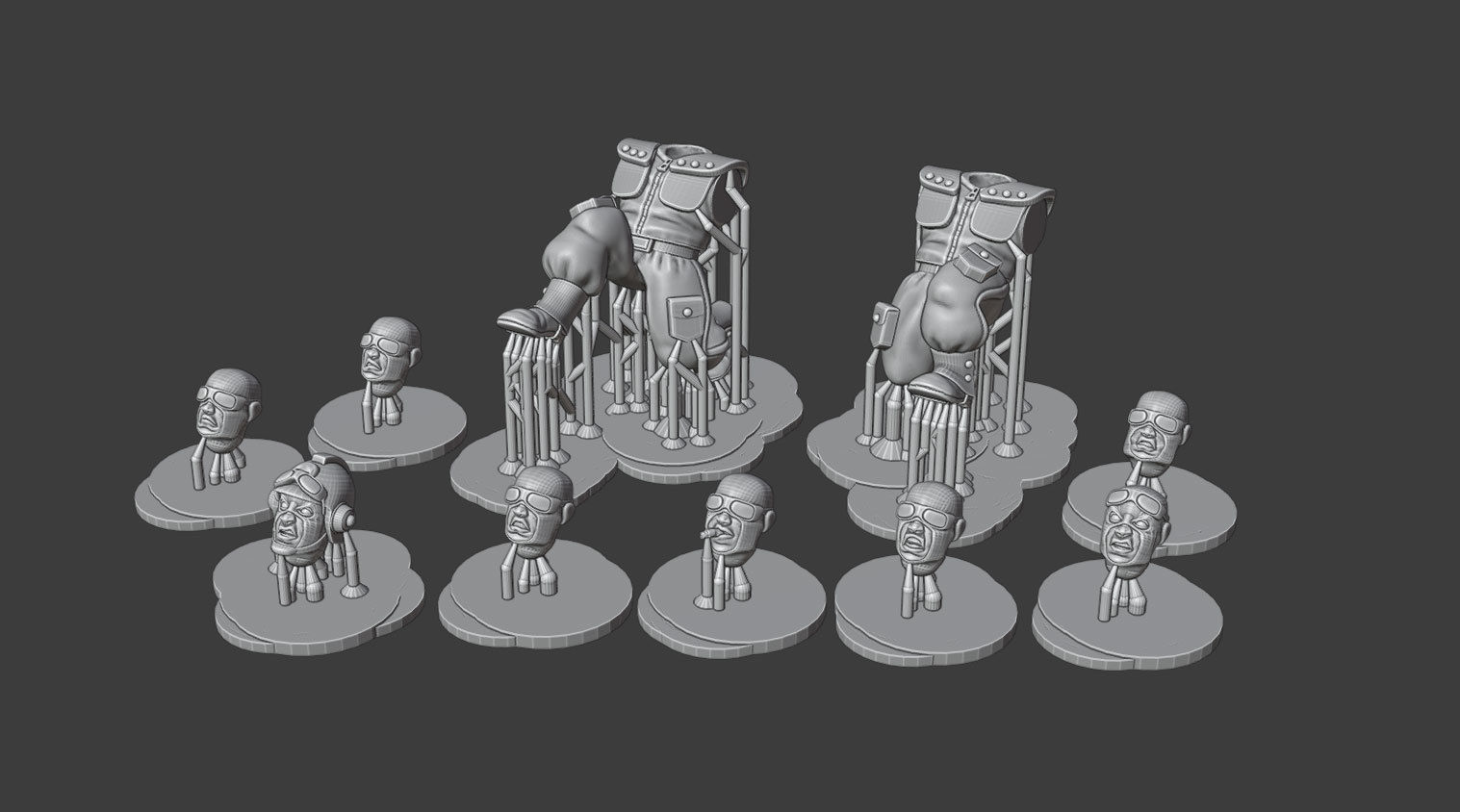 Hive-City Guard Heavy Weapons Squad 3D print model_4
