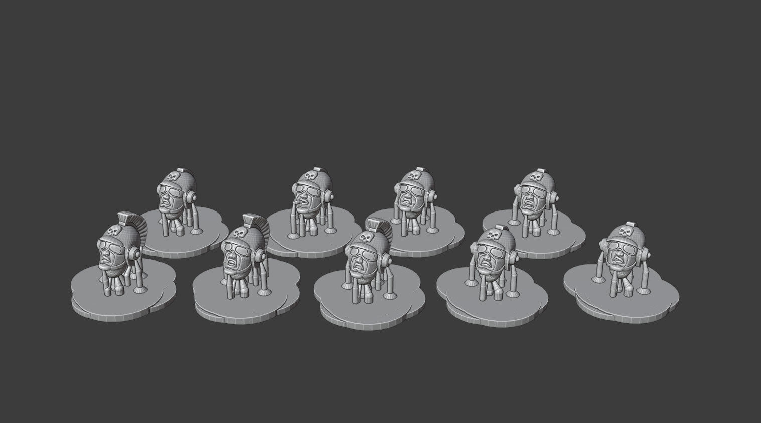 Hive-City Guard Infantry Squad 3D print model_5