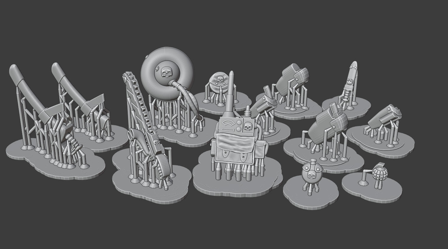 Hive-City Guard Infantry Squad 3D print model_9