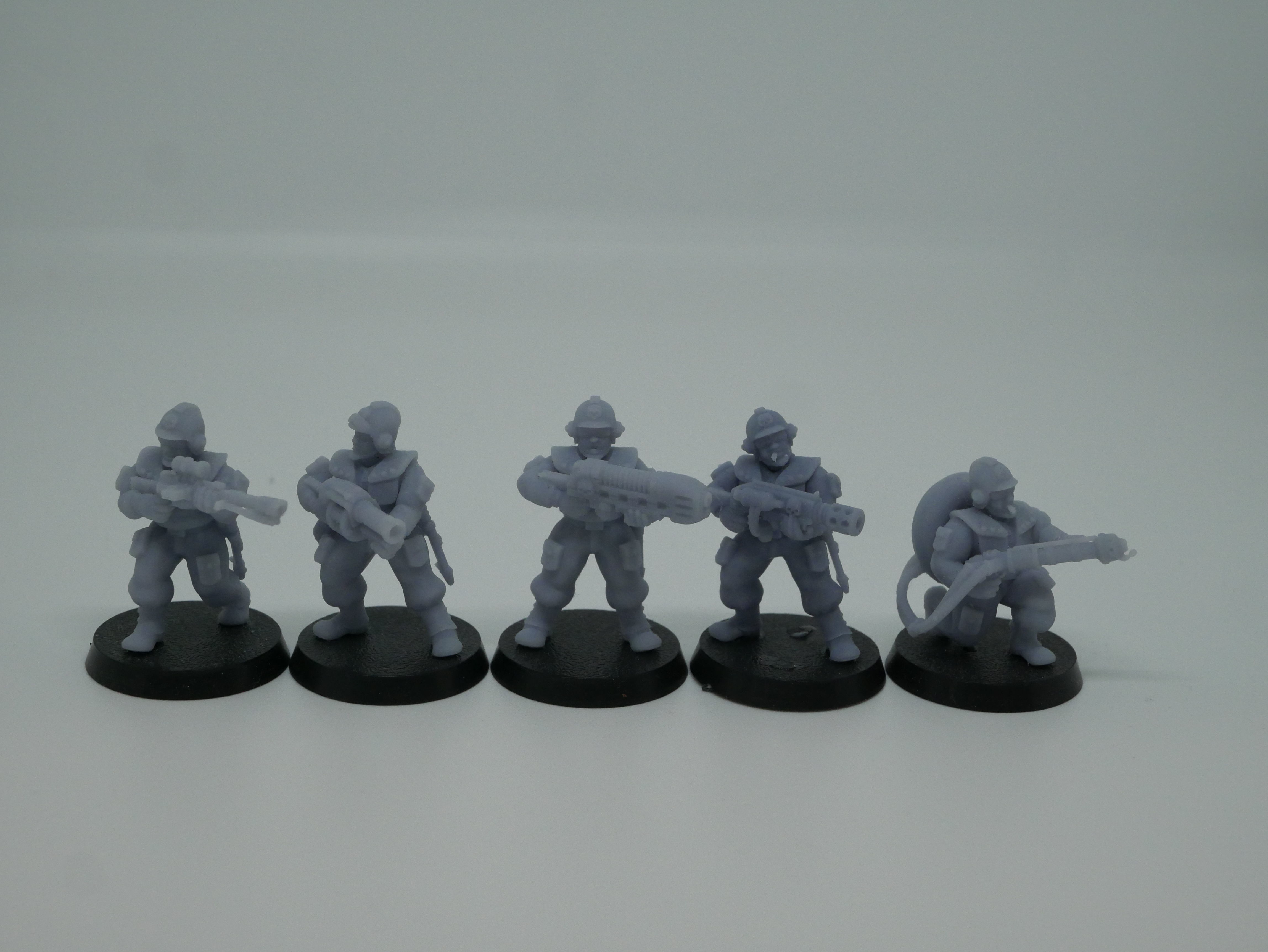 Hive-City Guard Infantry Squad 3D print model_3