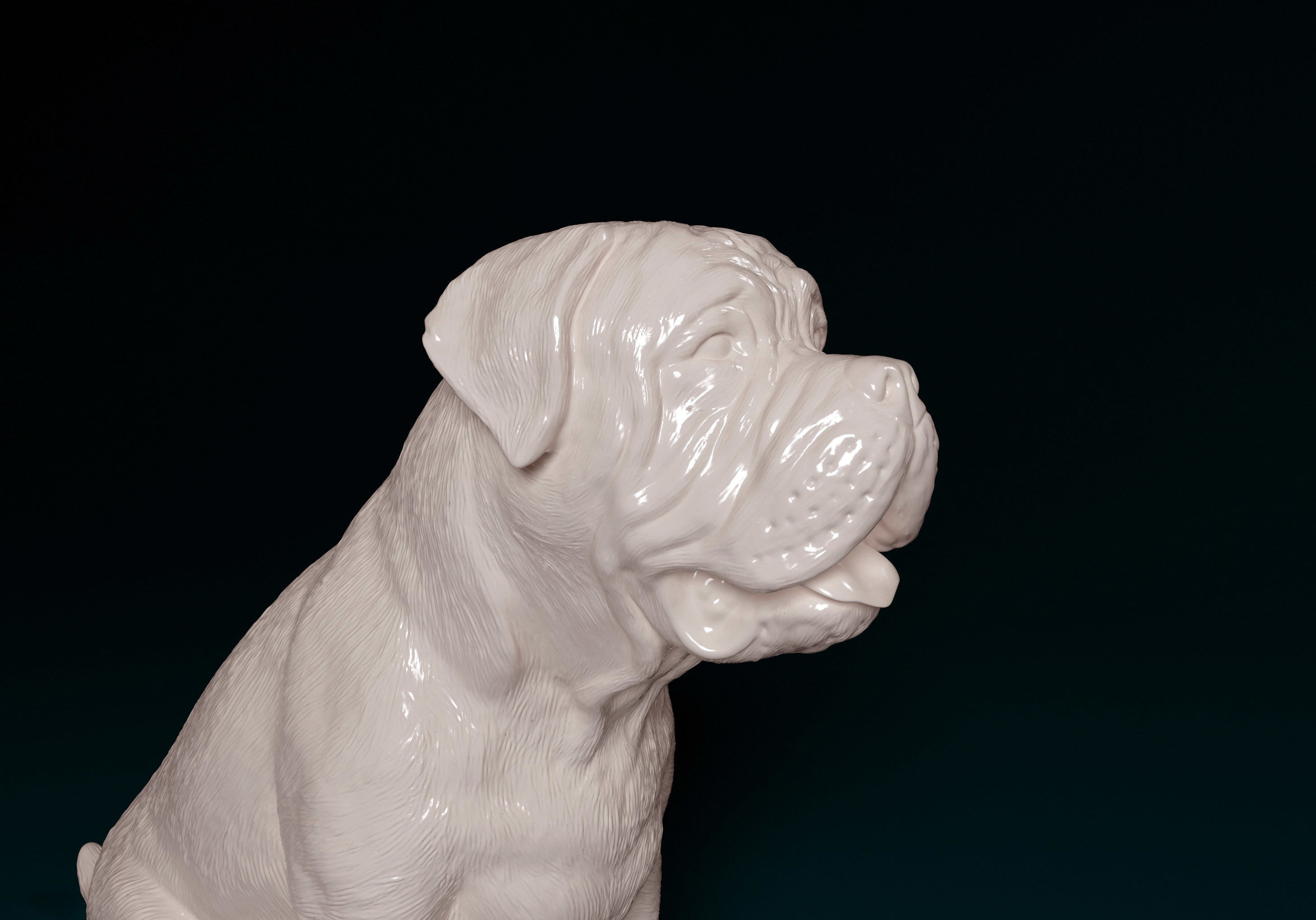 Bullmastiff dog 3D print model_8