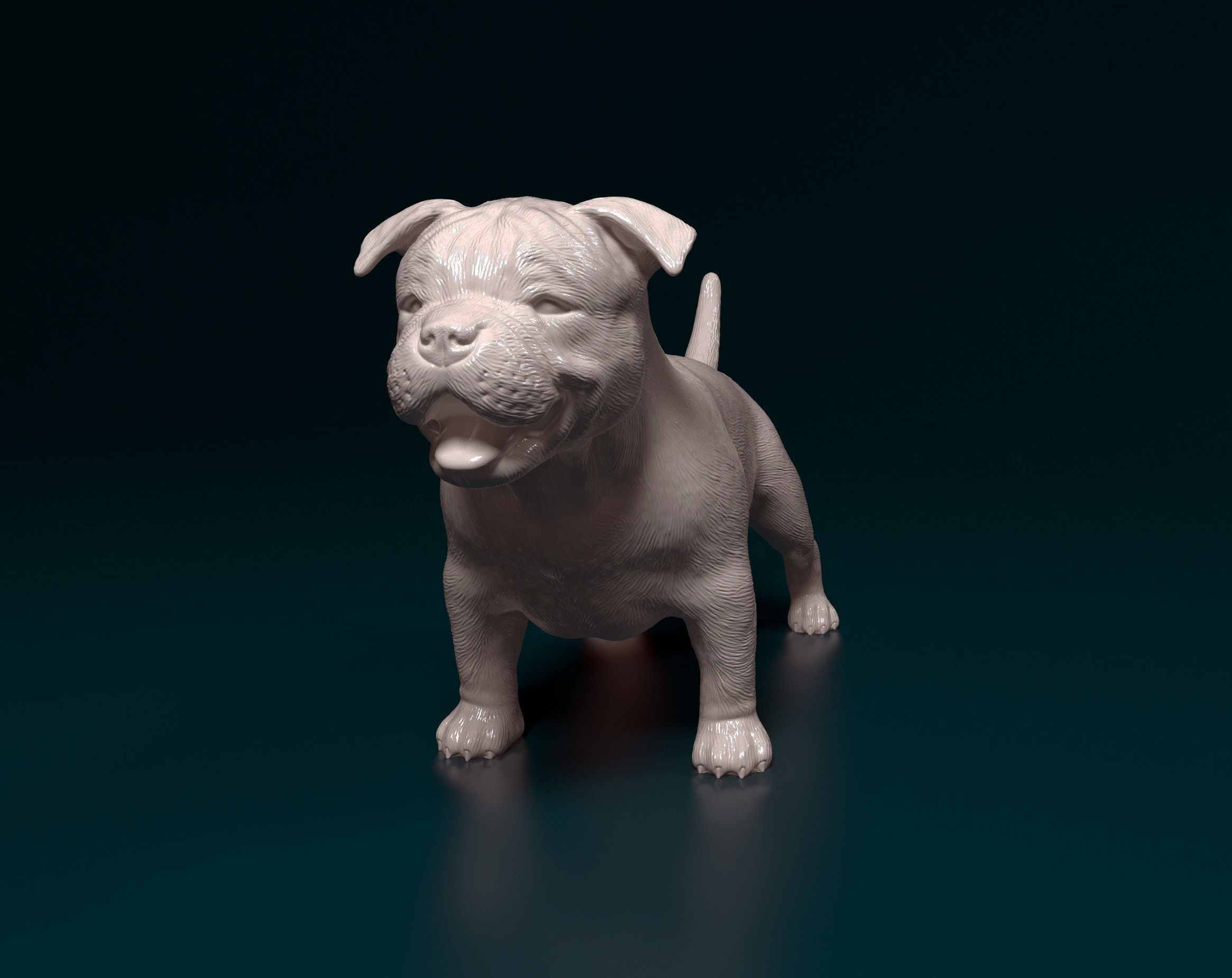Bully puppy 3D print model_7