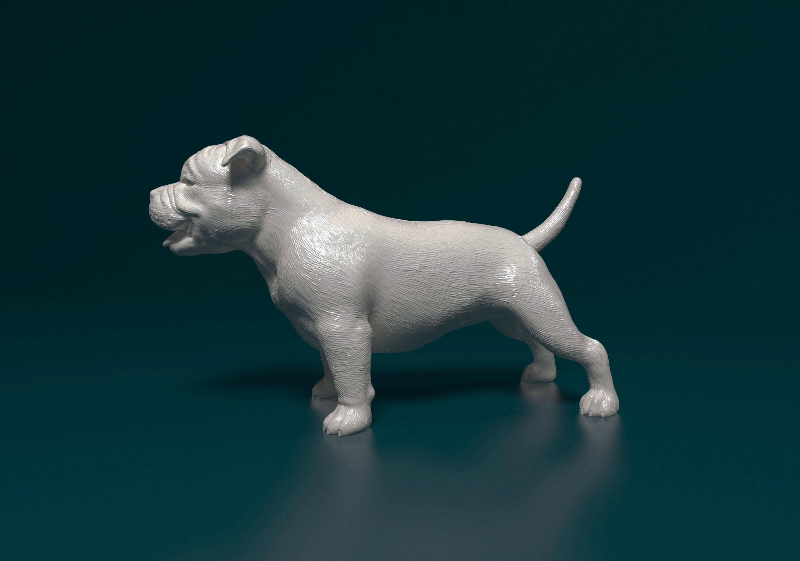 Bully puppy 3D print model_9