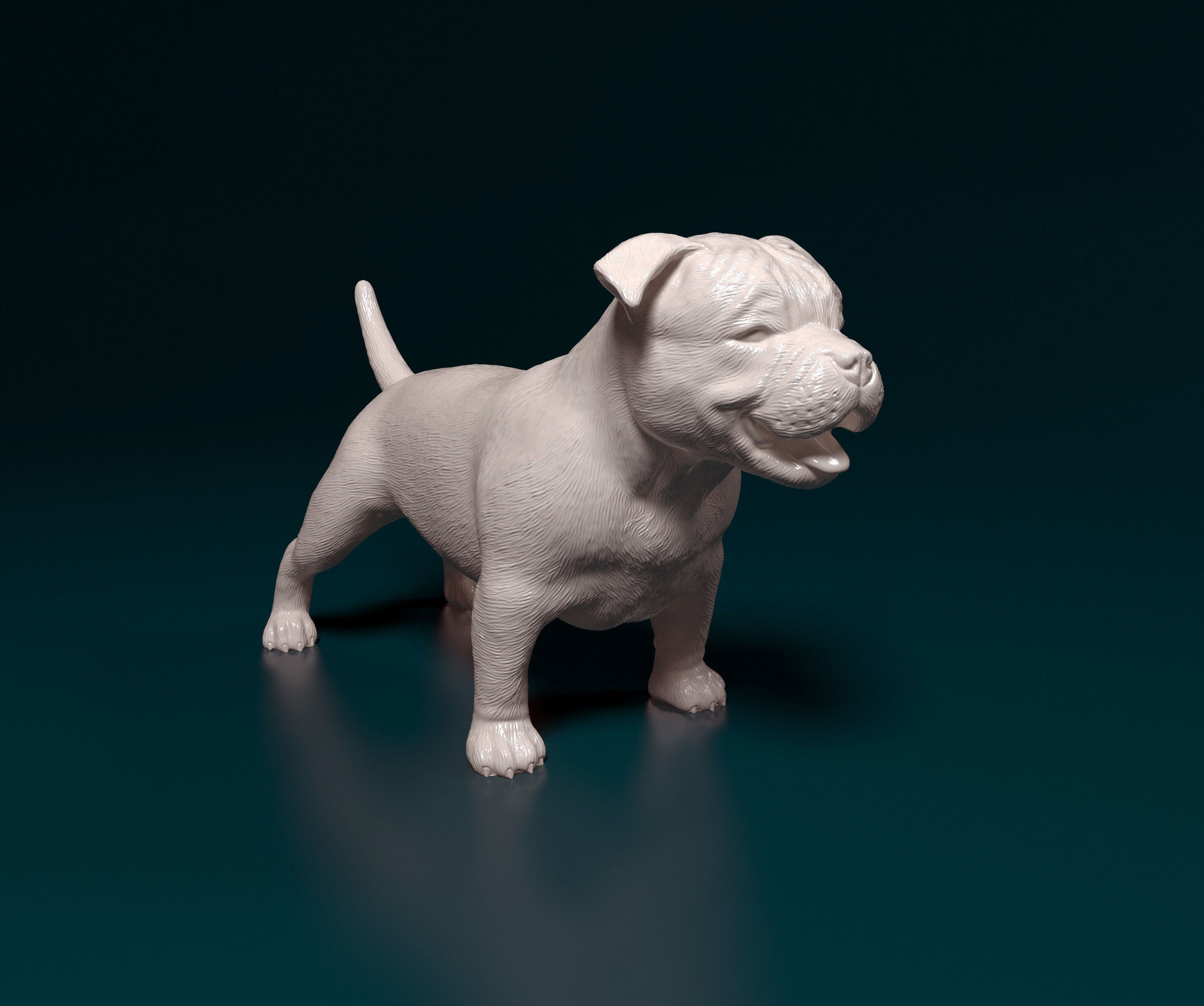 Bully puppy 3D print model_2