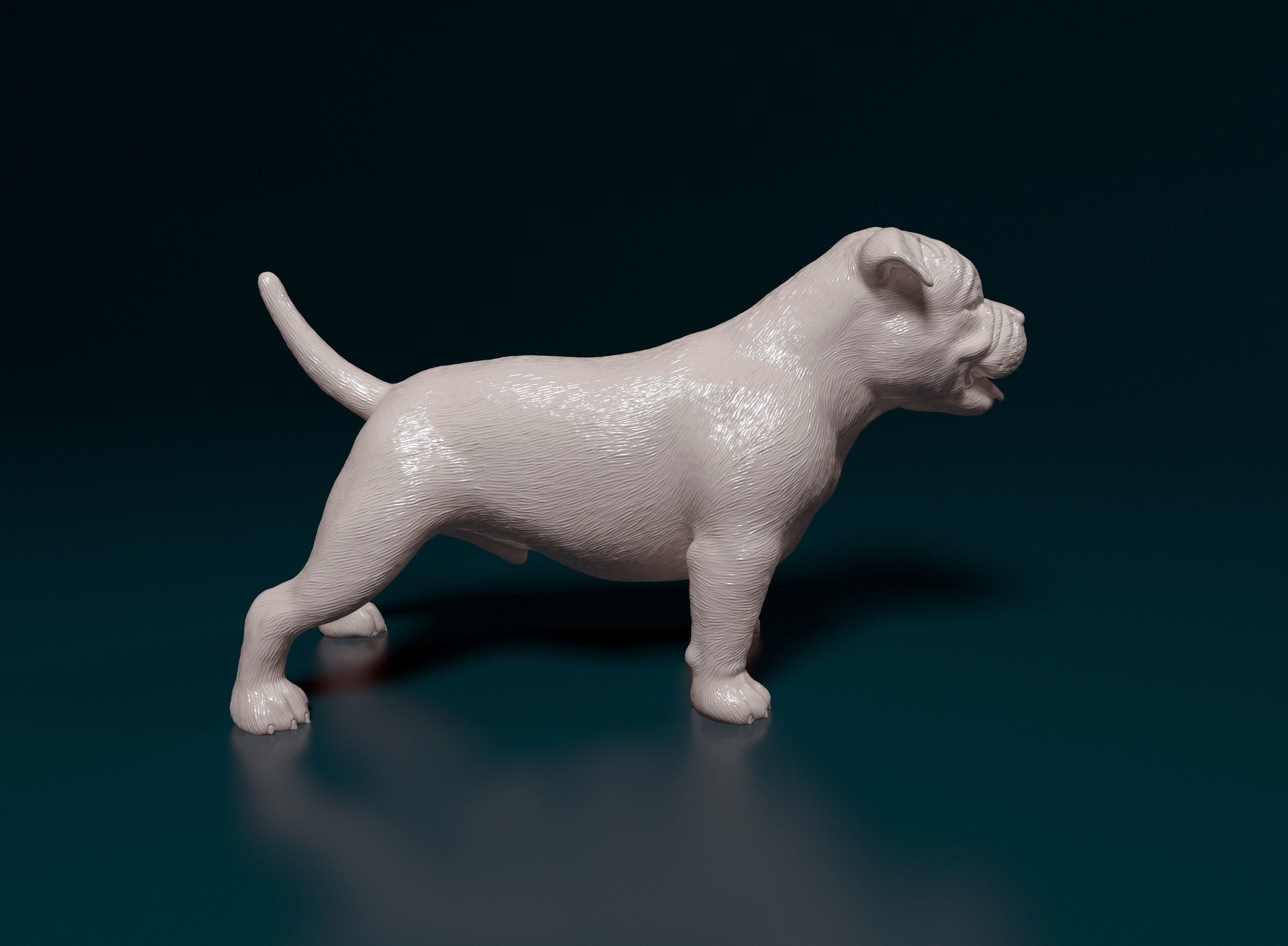 Bully puppy 3D print model_3