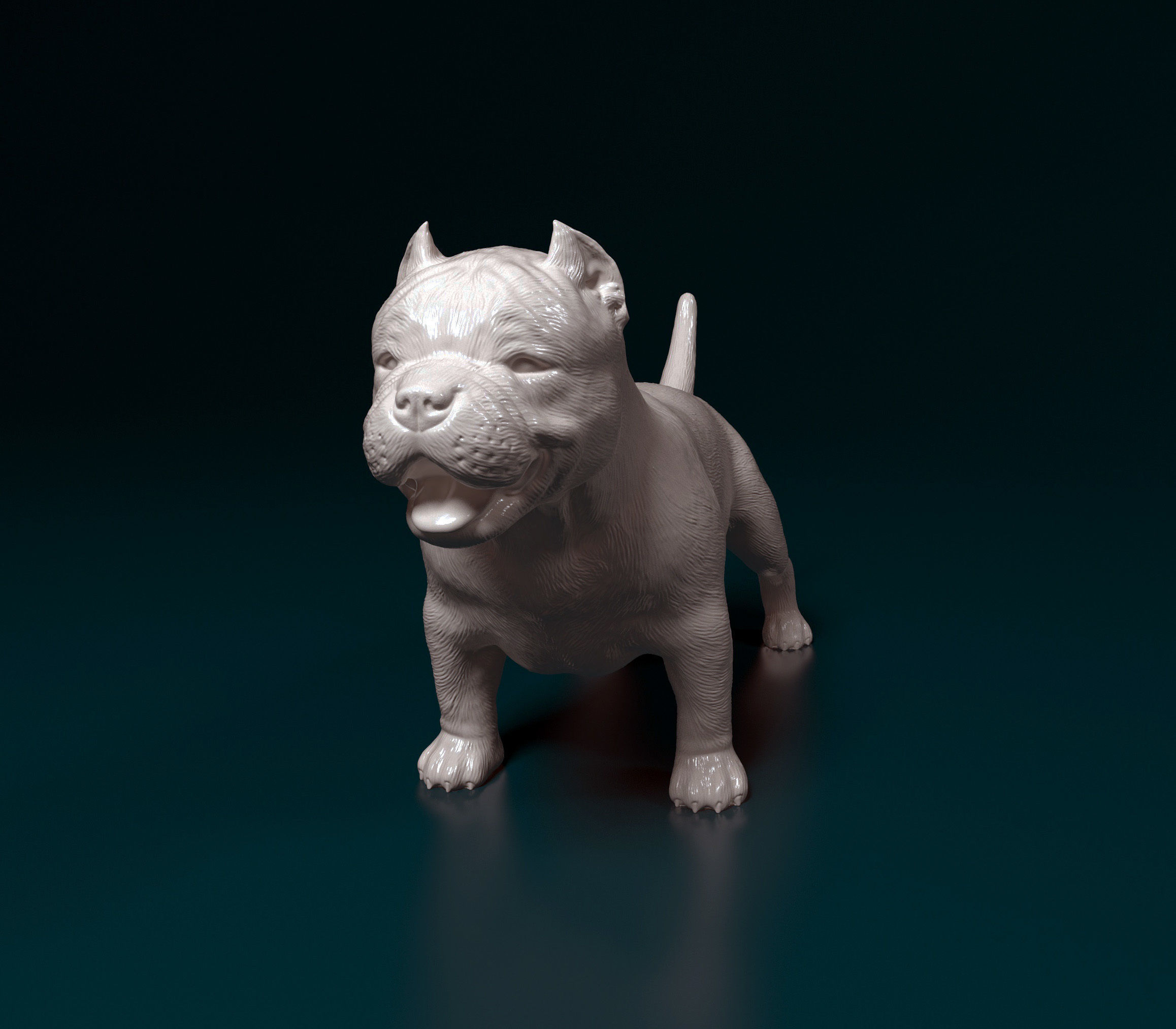 Bully puppy 3D print model_1