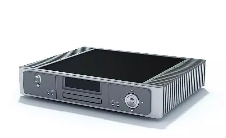 Electronic Stereo System 3D model_0