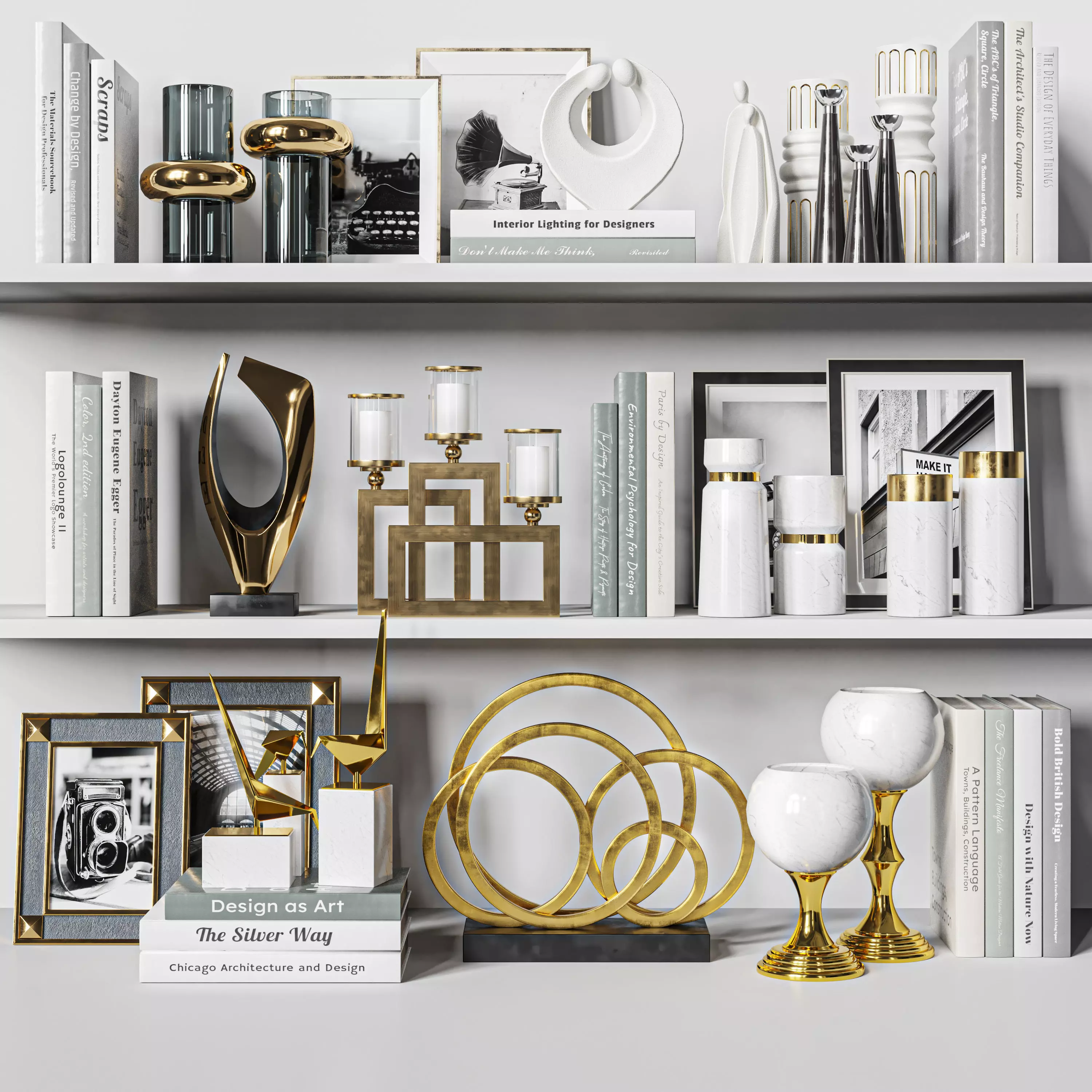 Decorative Set 46 3D model_0