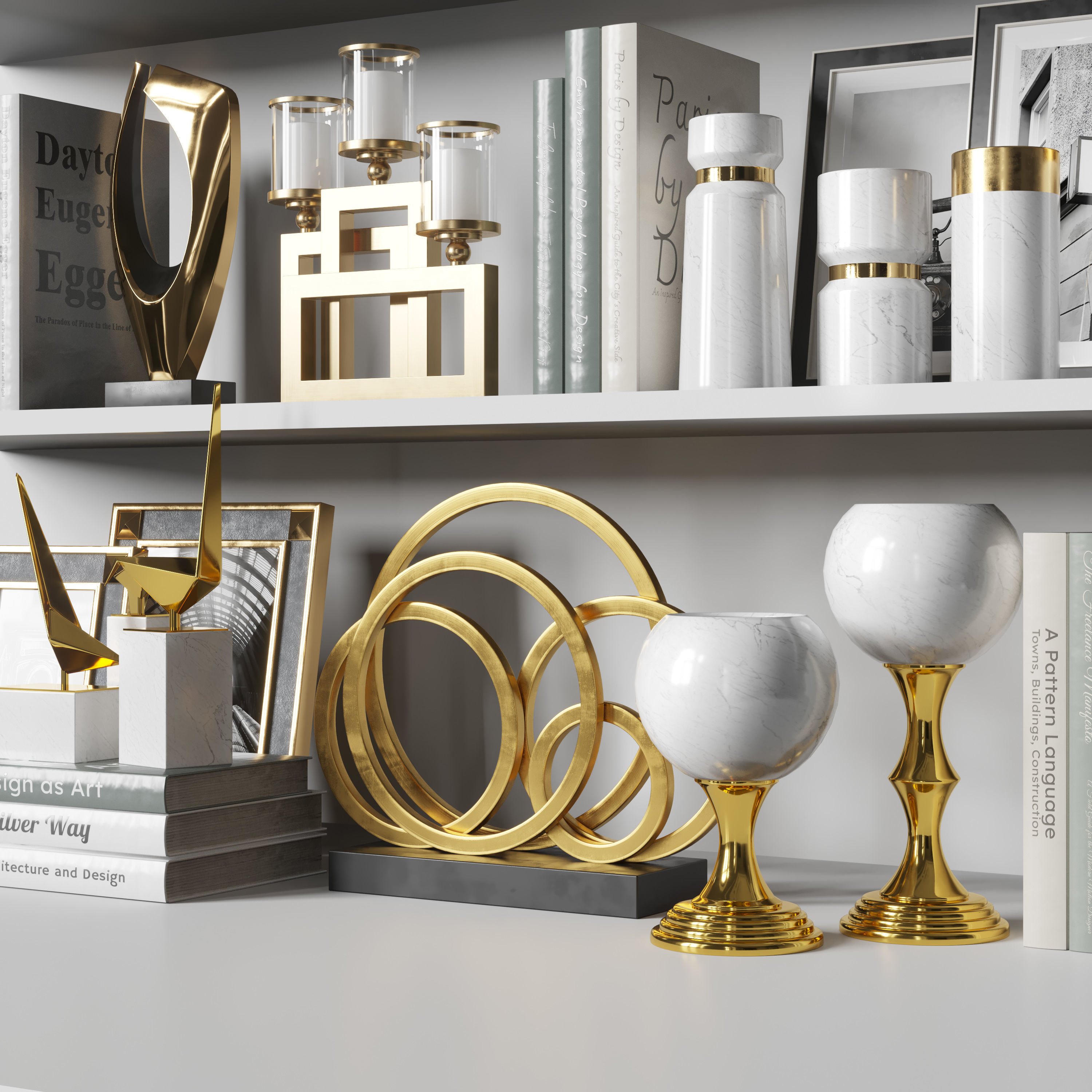 Decorative Set 46 3D model_3