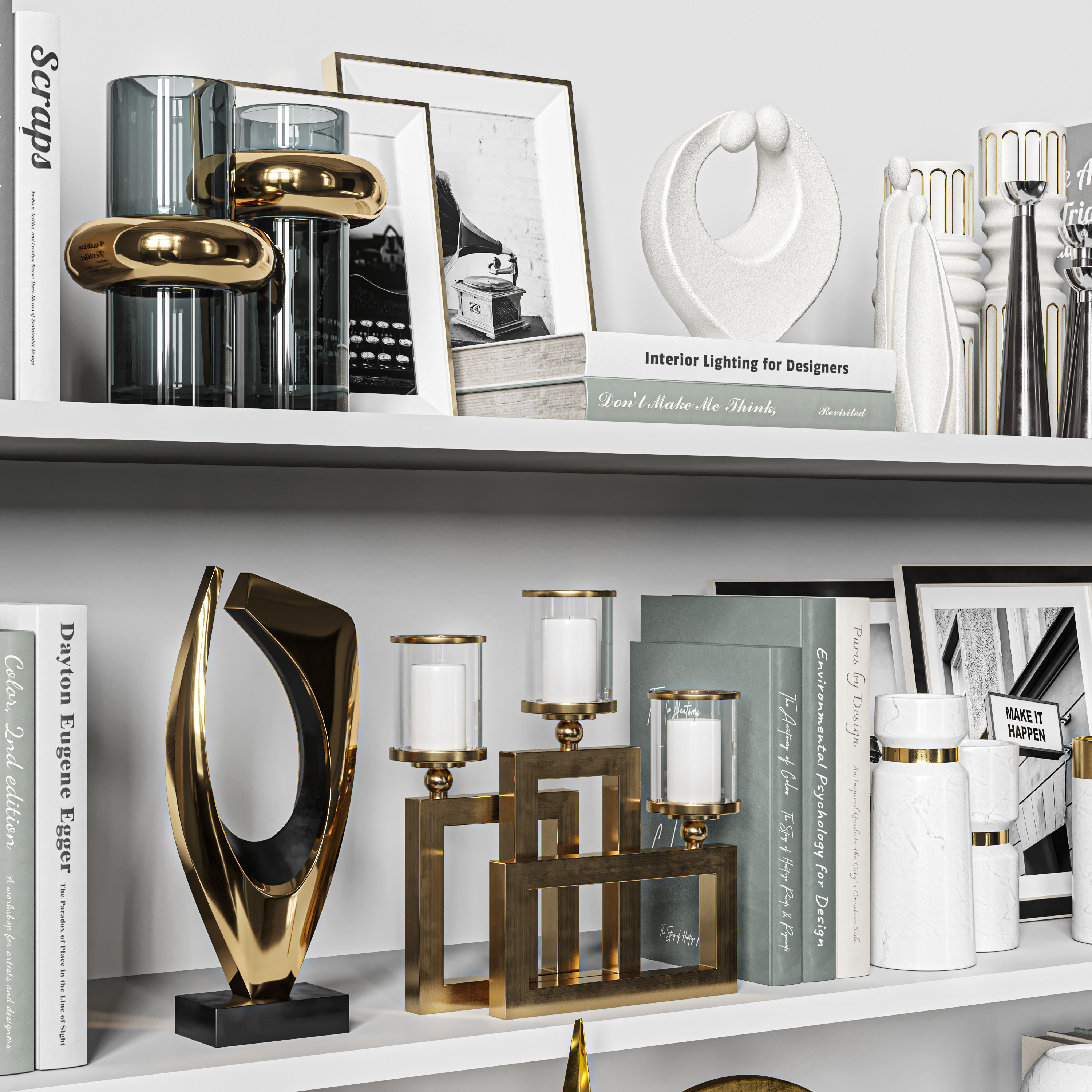 Decorative Set 46 3D model_2