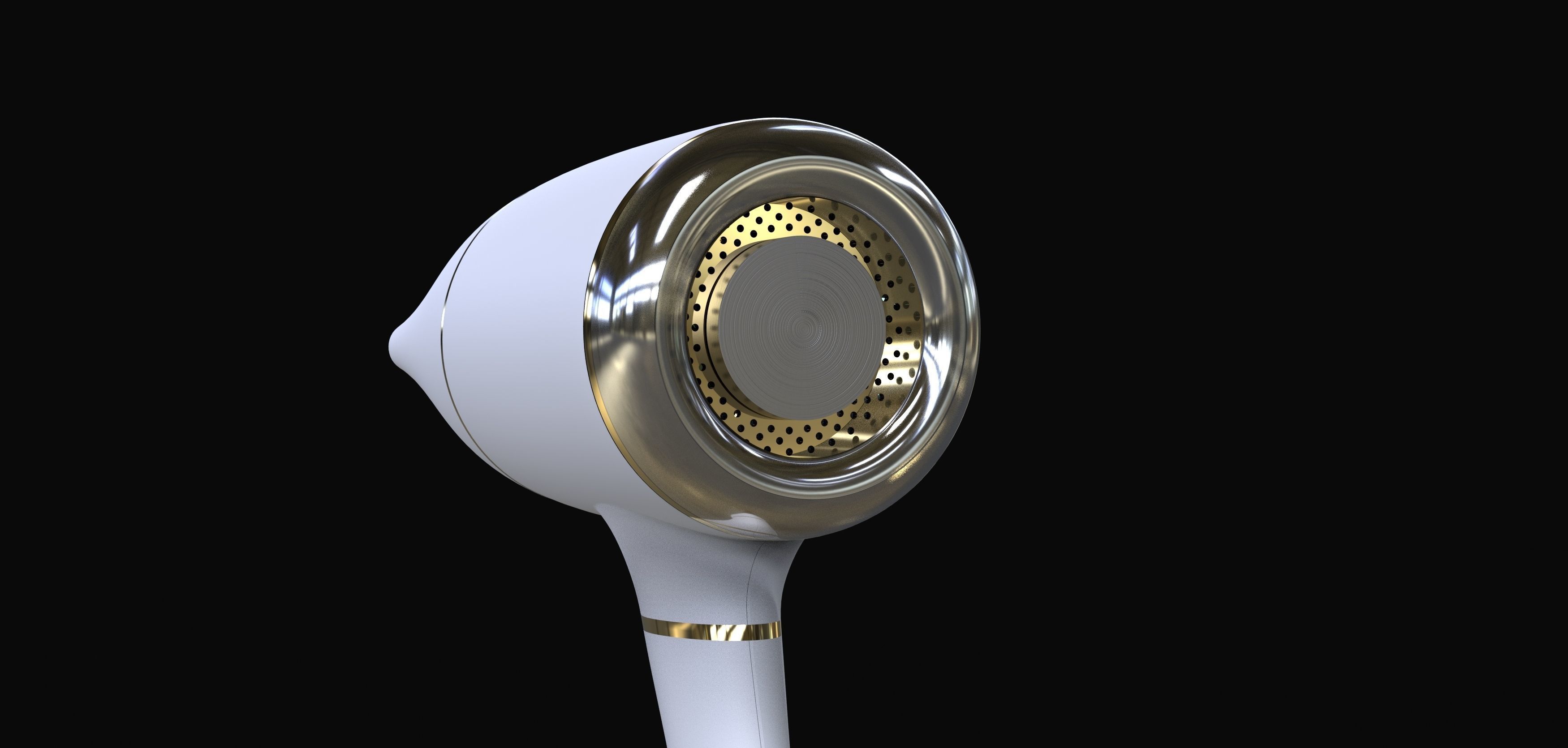 HAIR DRYER 3D model_5