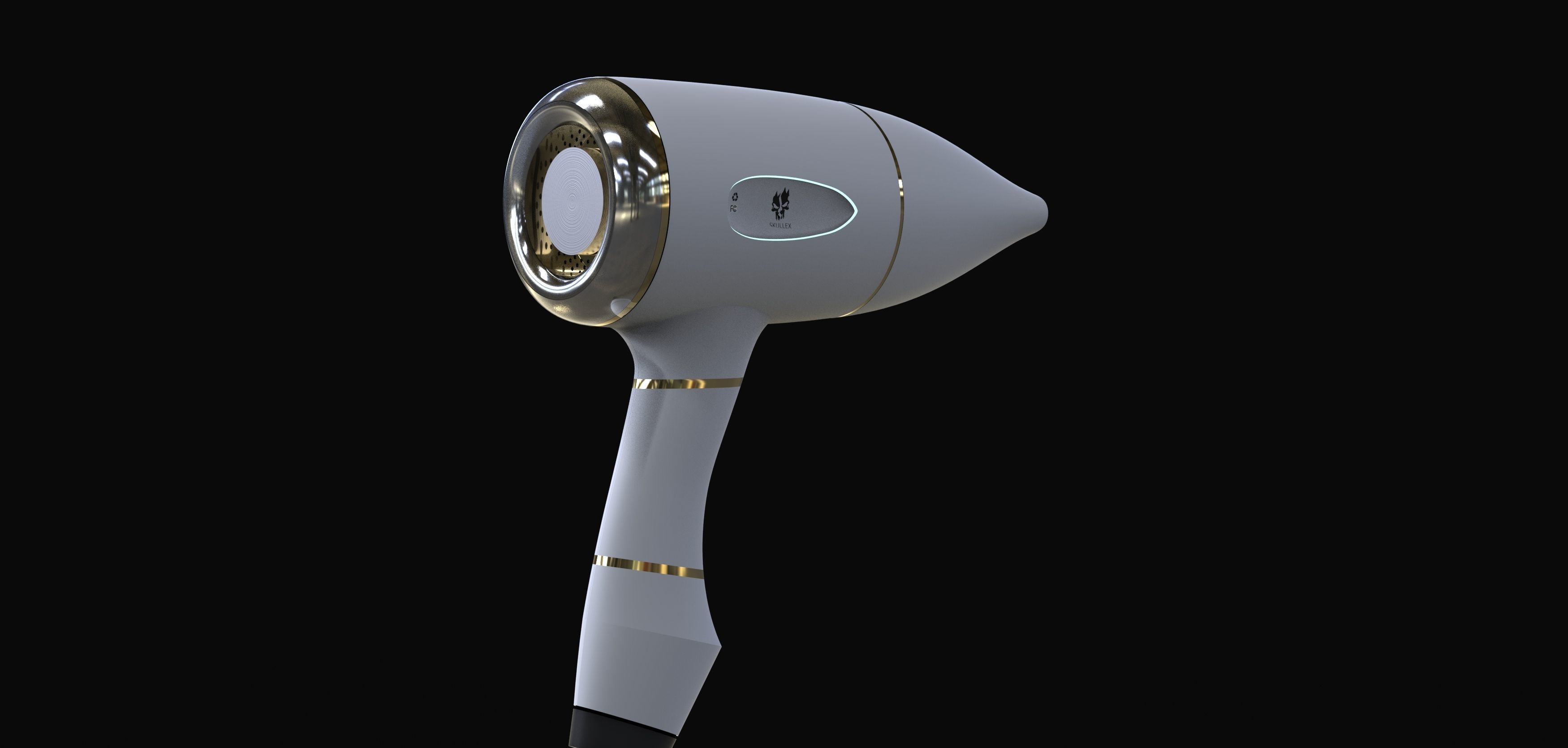 HAIR DRYER 3D model_4