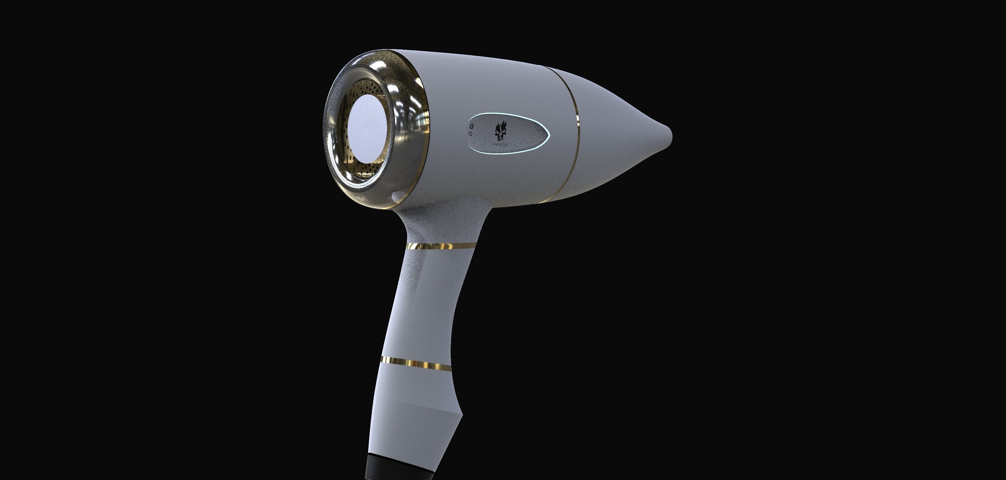 HAIR DRYER 3D model_3