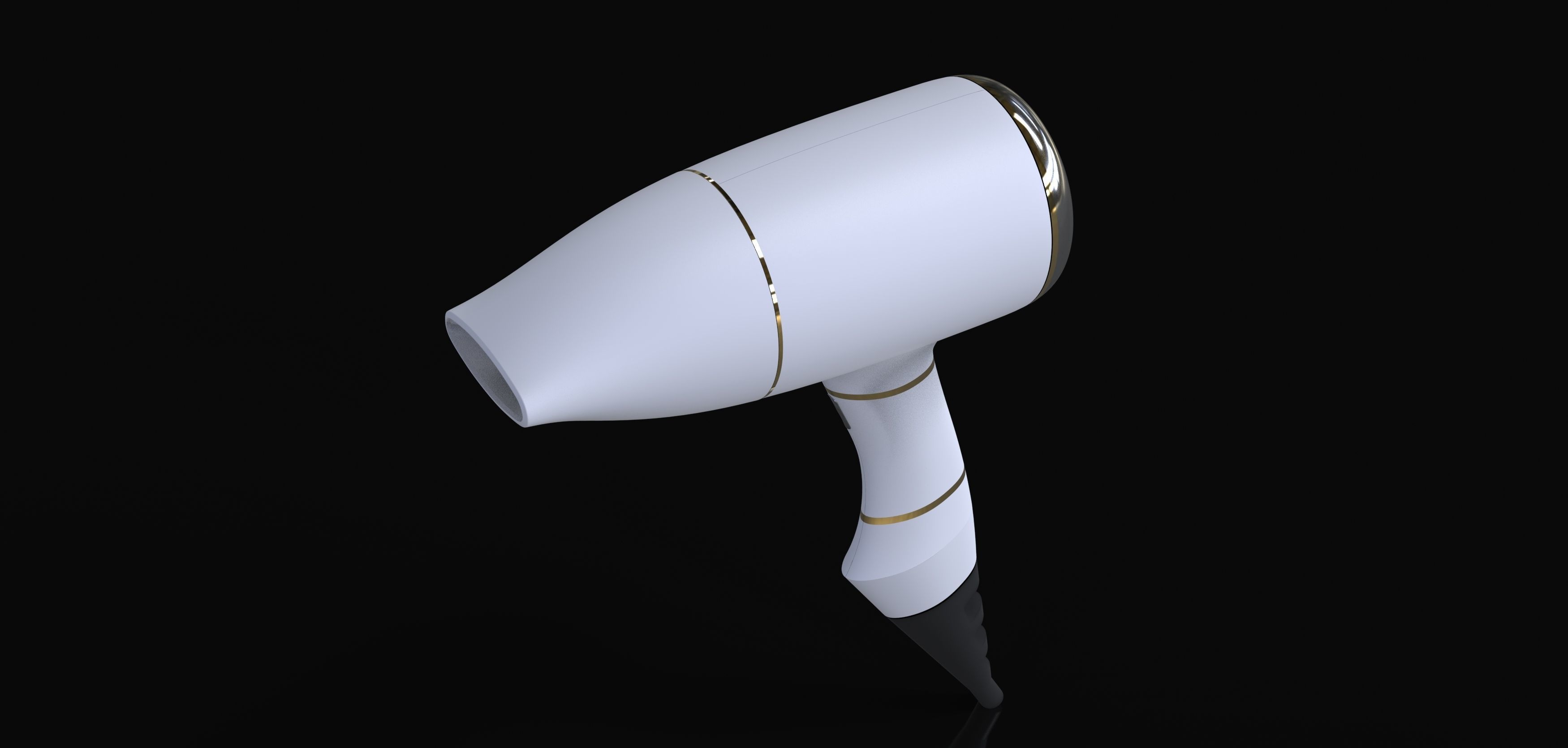 HAIR DRYER 3D model_2