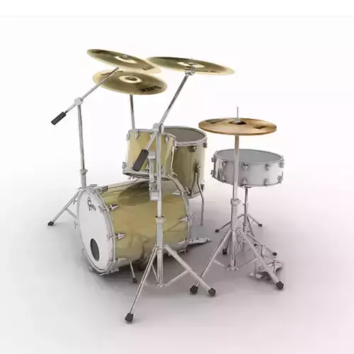drumset drum set 3D model