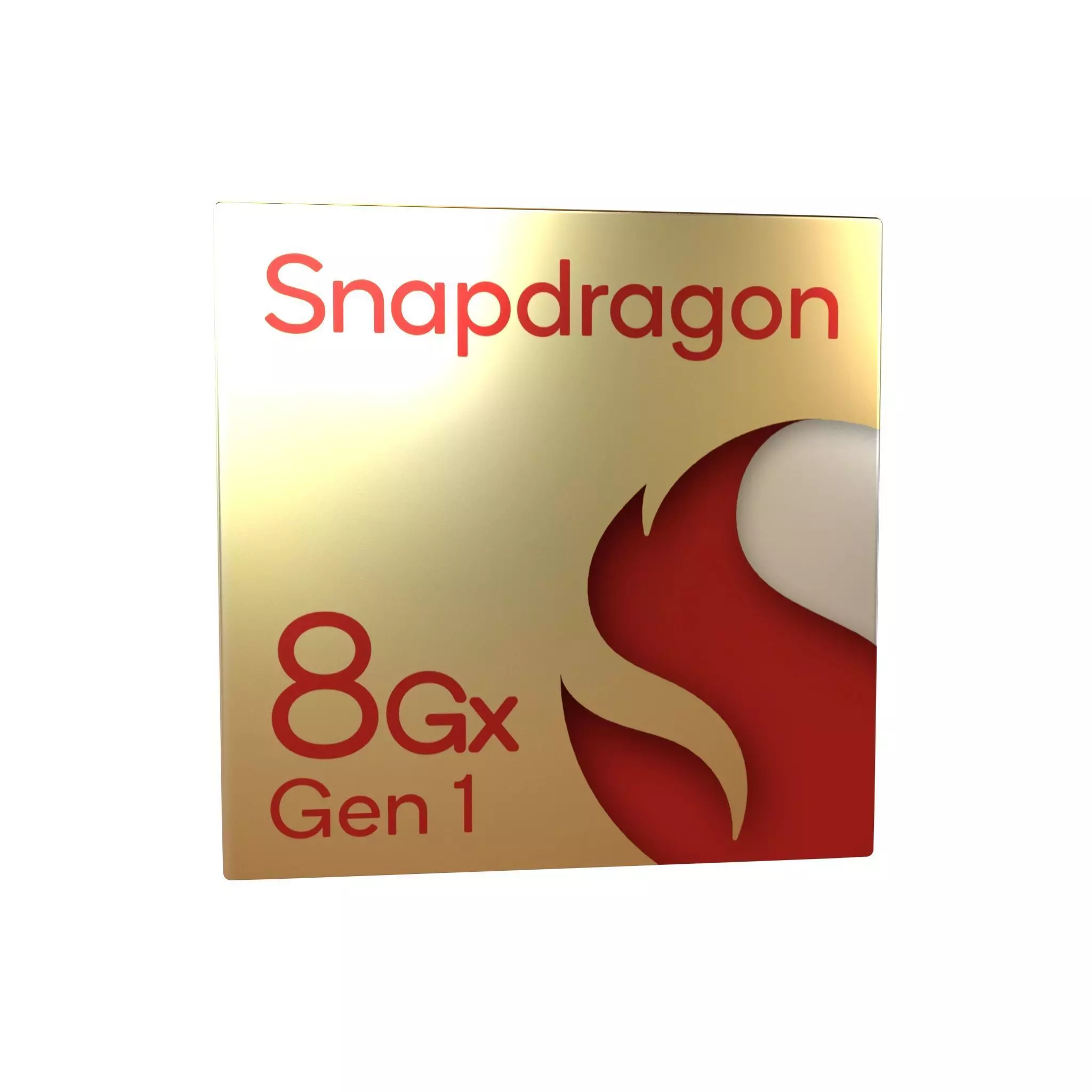 Snapdragon 8 Gen 1 v1 001 3D model
