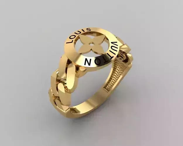 Fission Rings 3D Print Model 01 3D print model