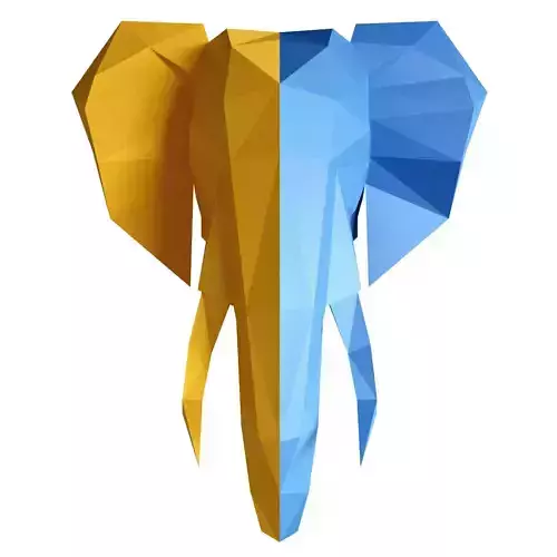 Ukraine elephant paper head