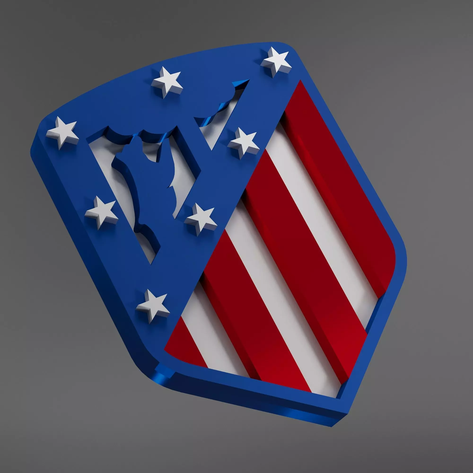 Atletico madrid 3D print model