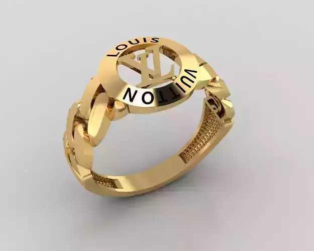 Vision  Rings 3D Print Model 04 3D print model