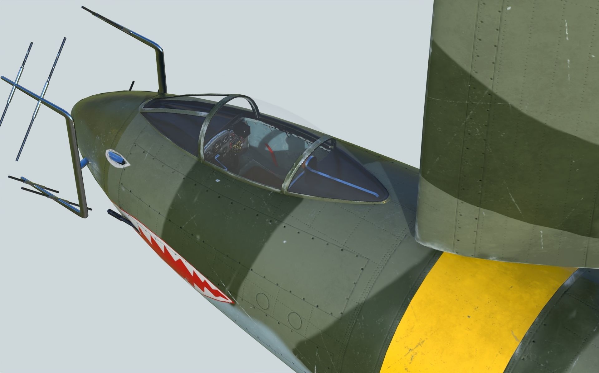 Focke Wulf Triebflugel 3D model_8