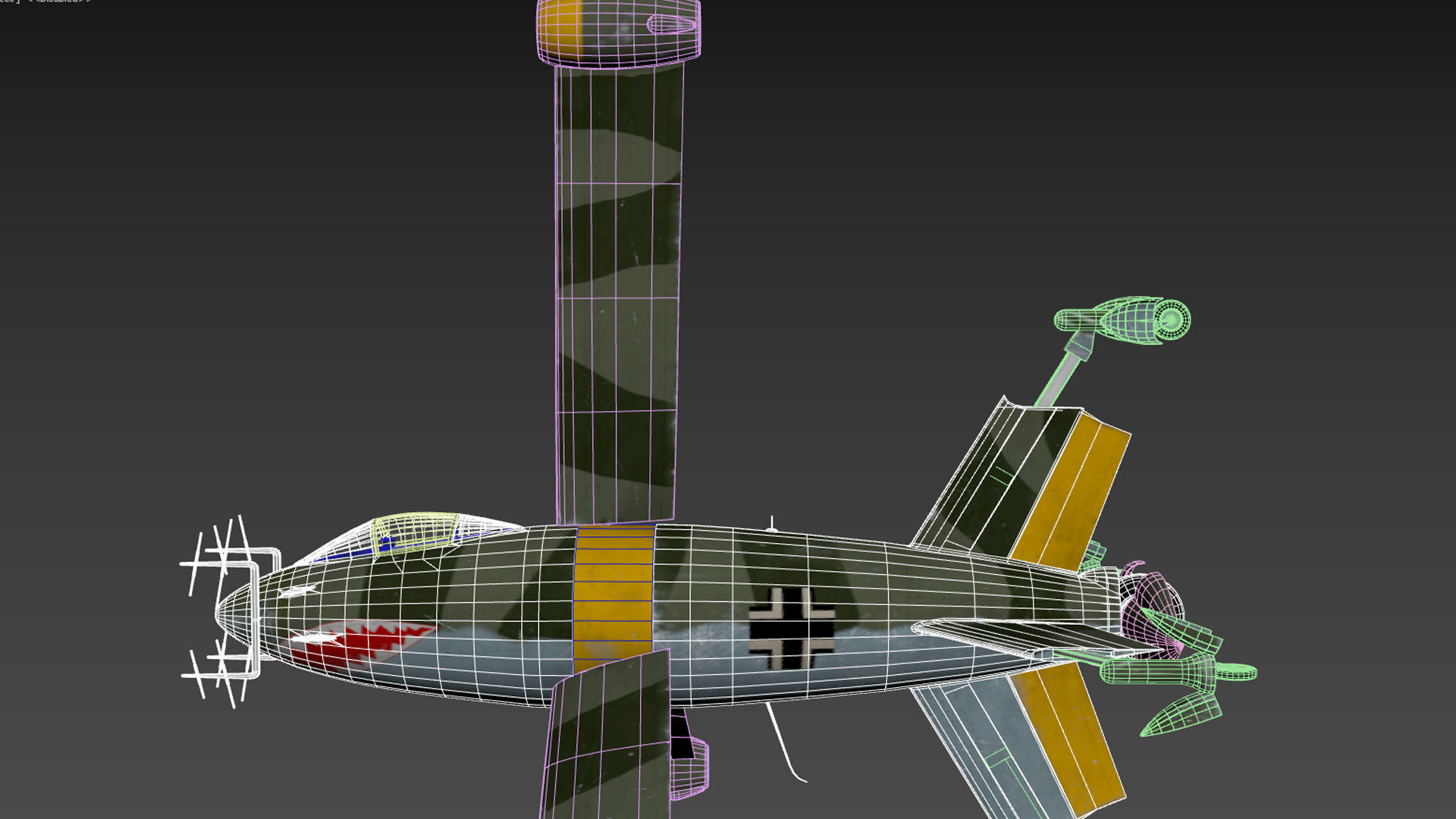 Focke Wulf Triebflugel 3D model_11