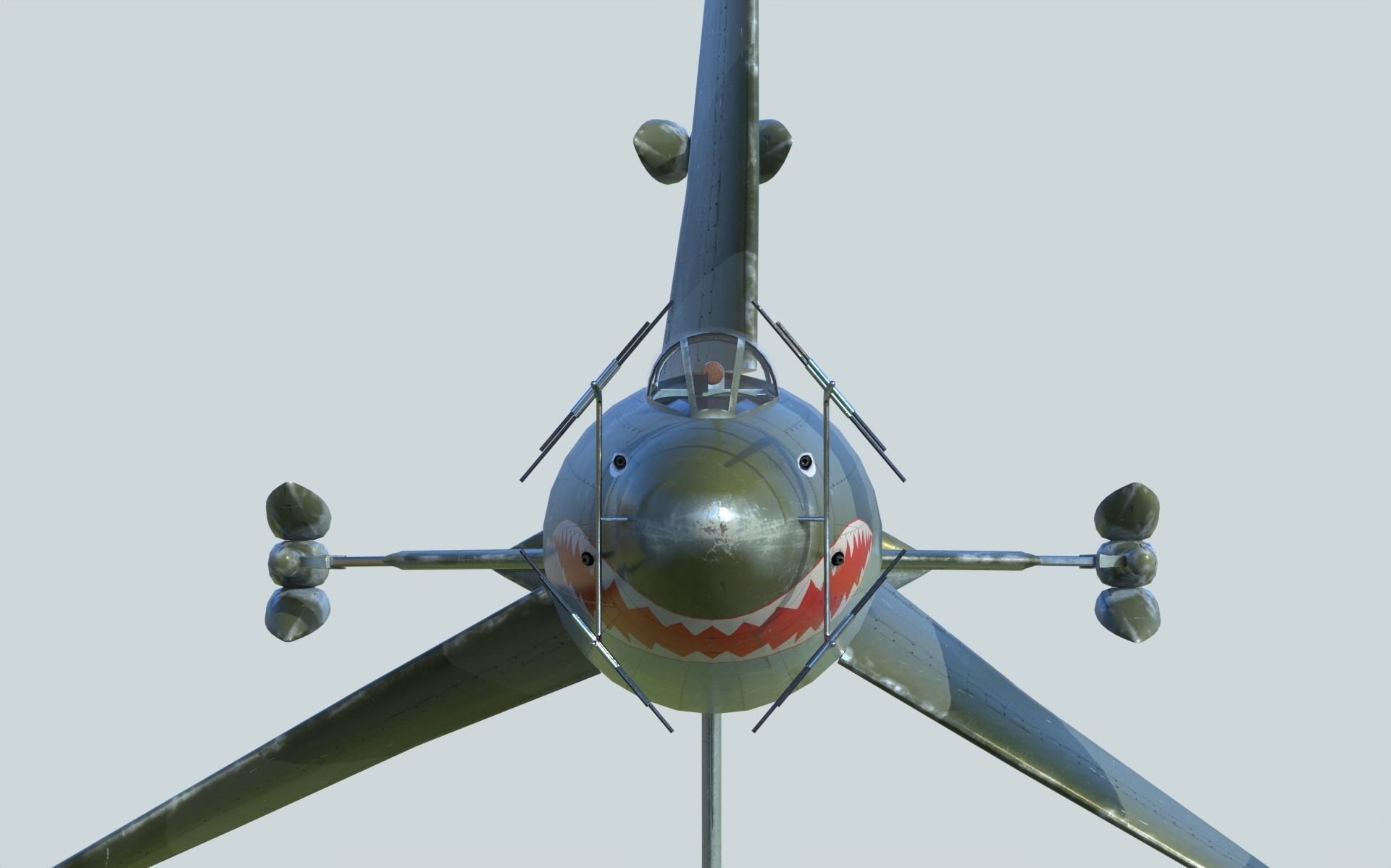 Focke Wulf Triebflugel 3D model_6