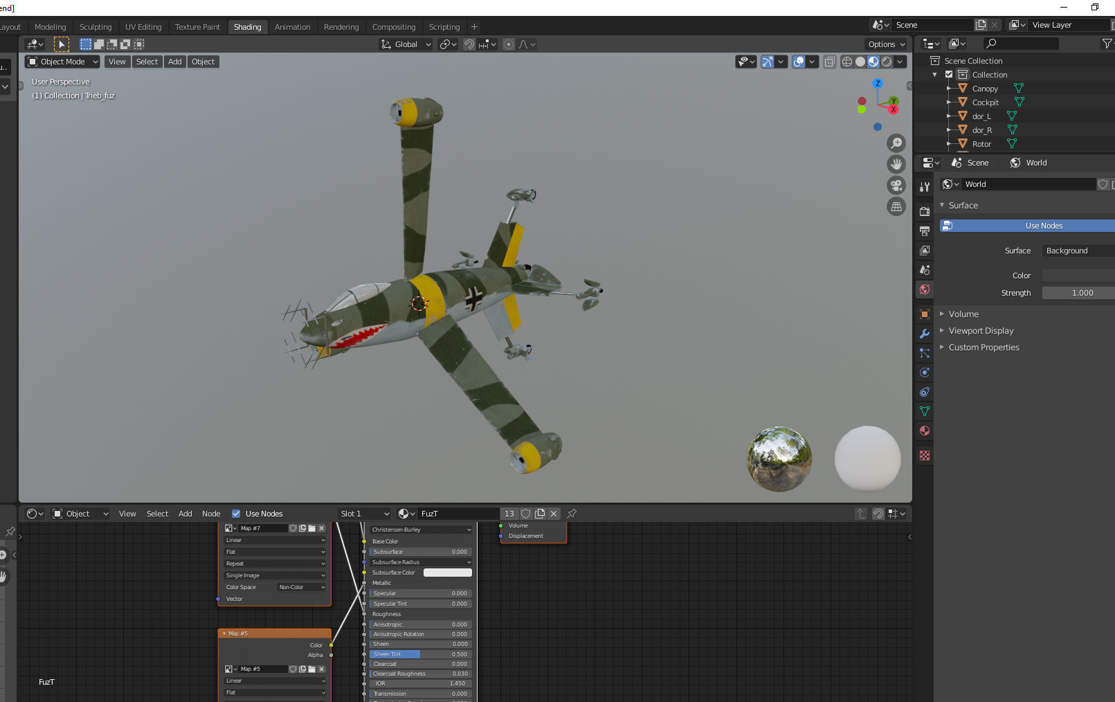 Focke Wulf Triebflugel 3D model_15