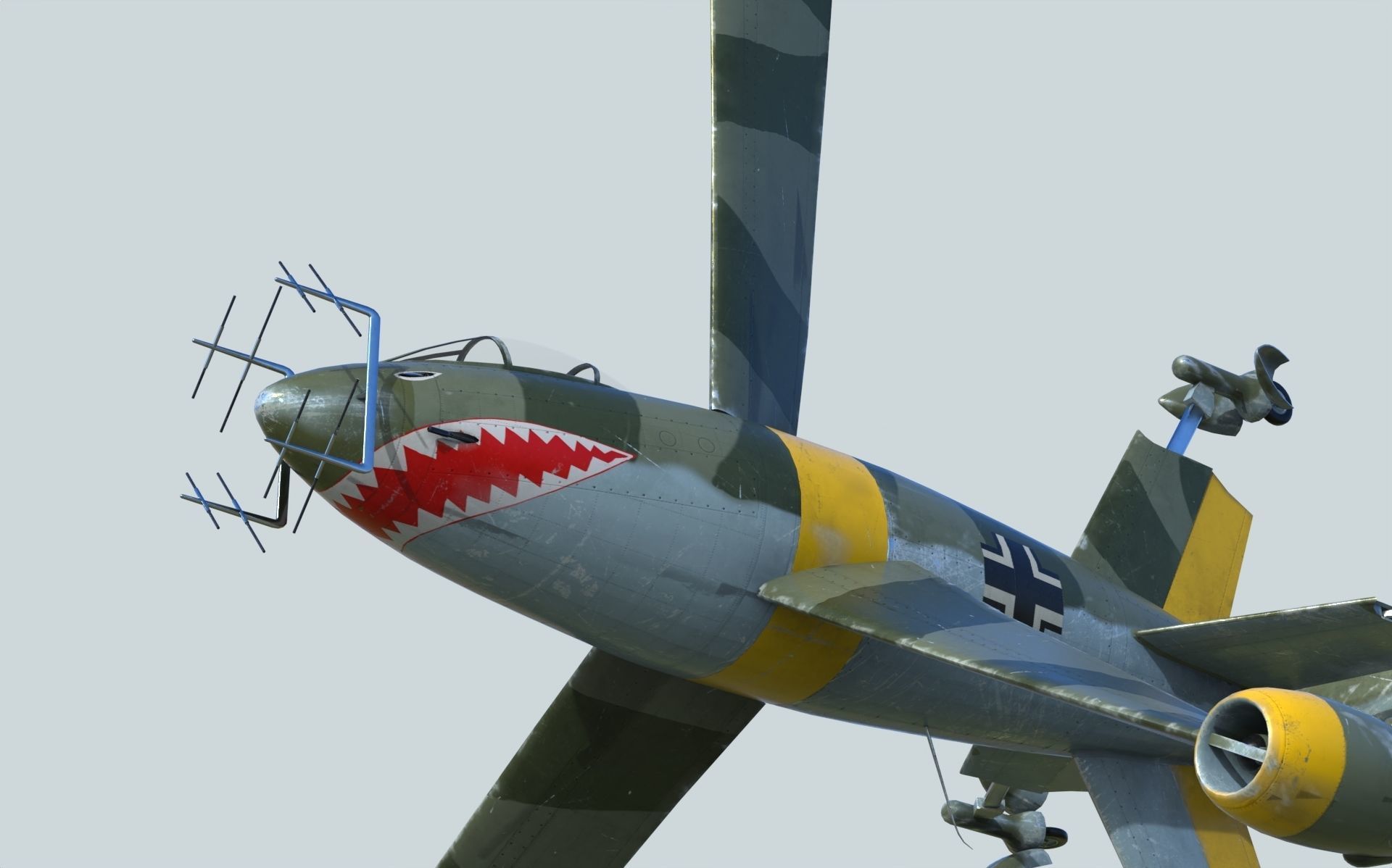Focke Wulf Triebflugel 3D model_9
