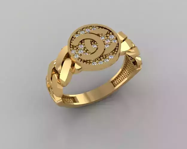 Vision  Rings 3D Print Model 01 3D print model