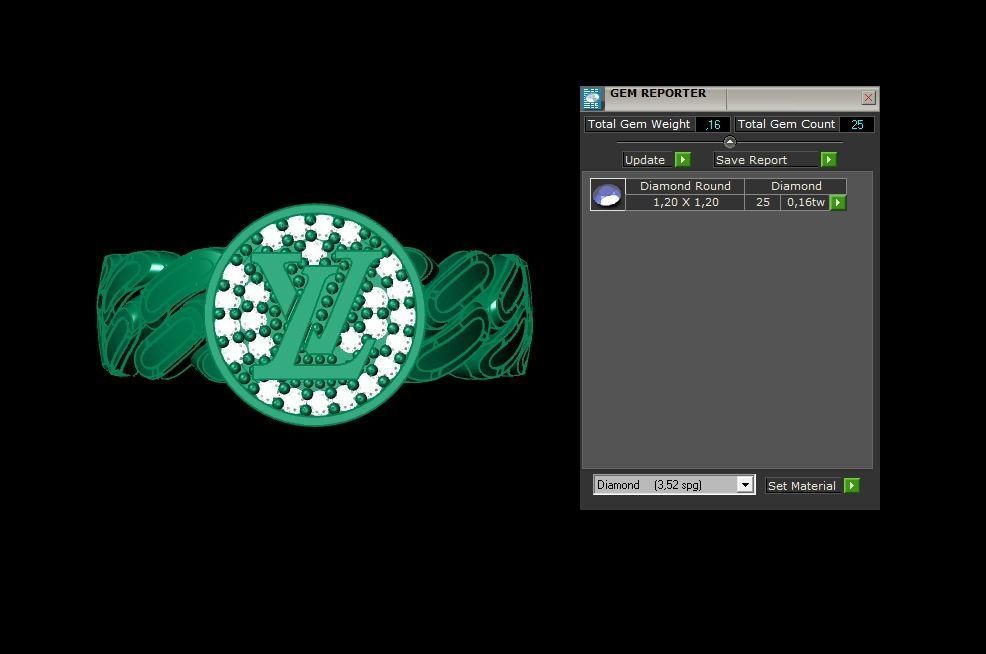  Vision  Rings 3D Print Model 01 3D print model_3