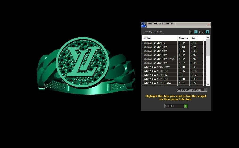  Vision  Rings 3D Print Model 01 3D print model_5