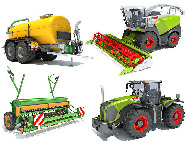 Claas Farm Equipment Collection 