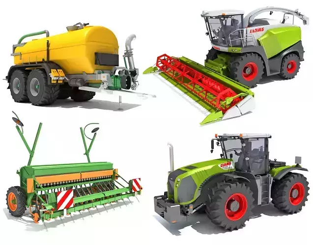 Claas Farm Equipment Collection 