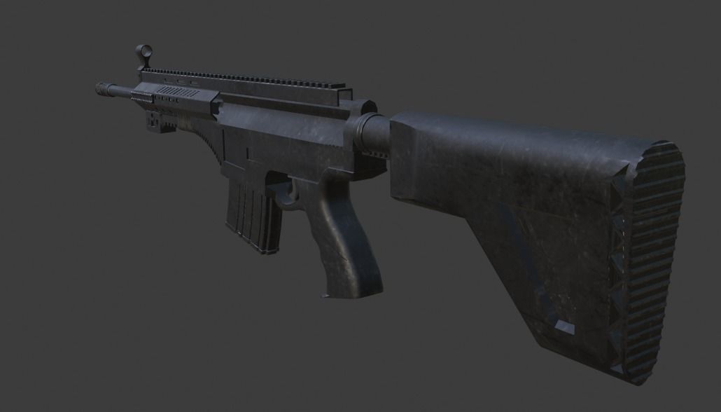 Turkish Army Mountainer Commando Unit Armed 3D model_6