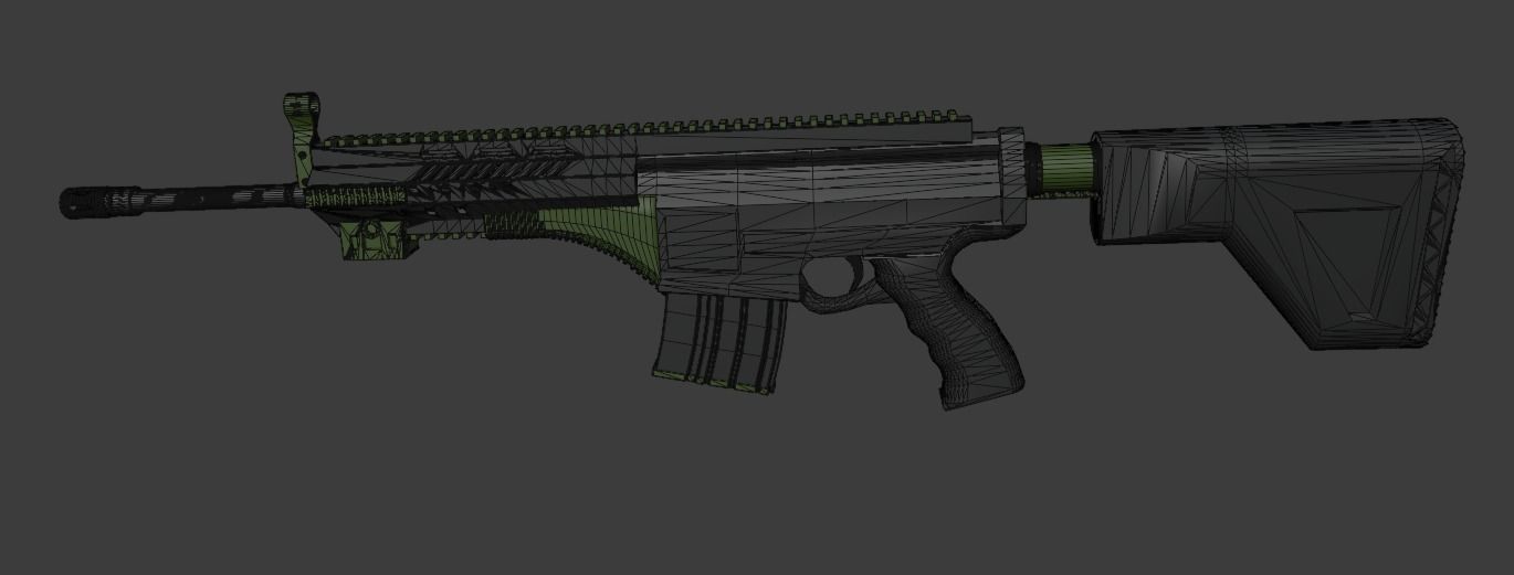 Turkish Army Mountainer Commando Unit Armed 3D model_8