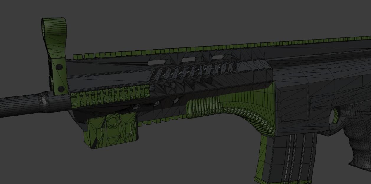 Turkish Army Mountainer Commando Unit Armed 3D model_10