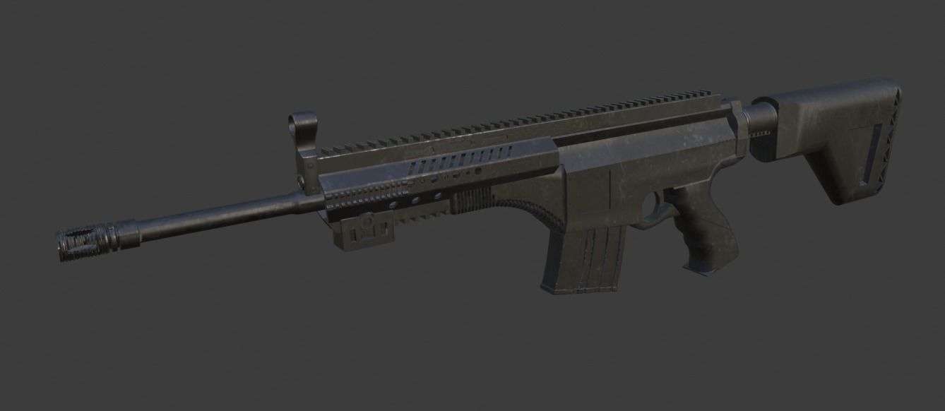 Turkish Army Mountainer Commando Unit Armed 3D model_5