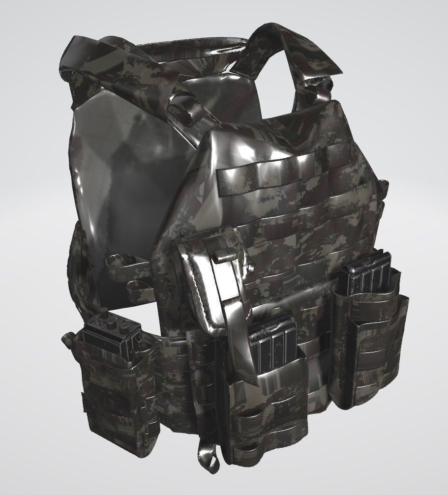 Turkish Army Mountainer Commando Unit Armed 3D model_15