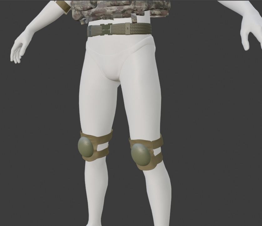 Turkish Army Mountainer Commando Unit Armed 3D model_4