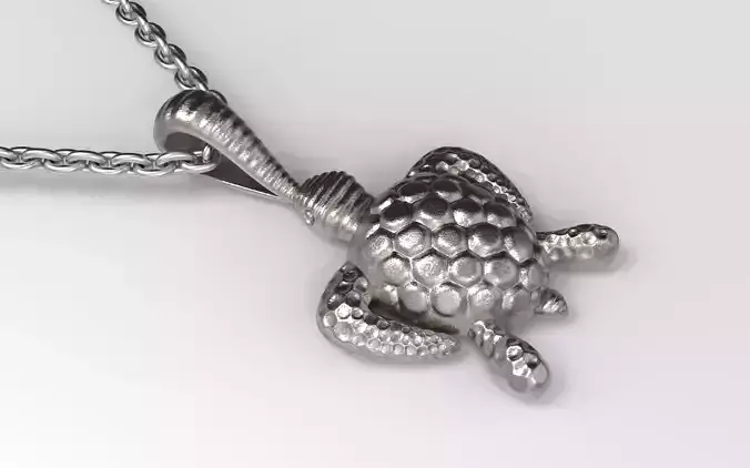 Turtle Pendant 