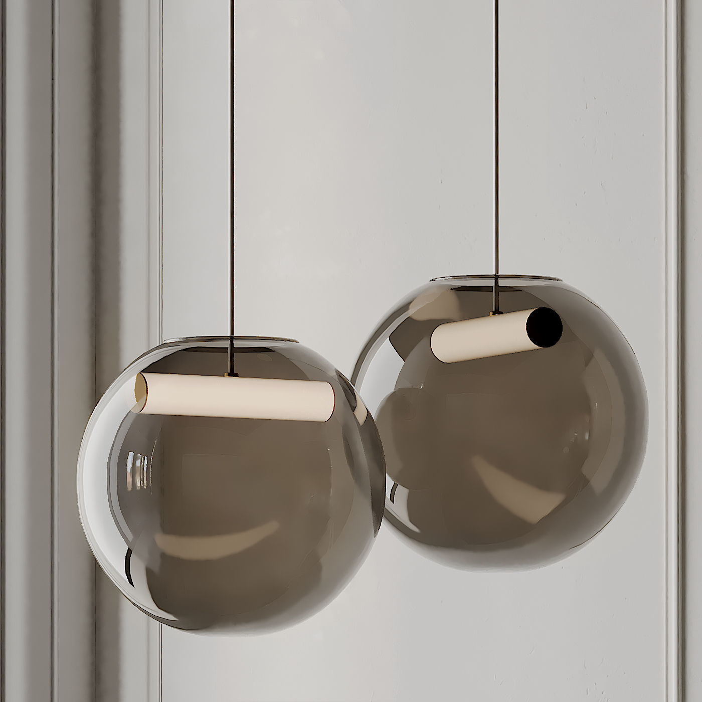 Reveal Pendant light from Northern 3D model_1