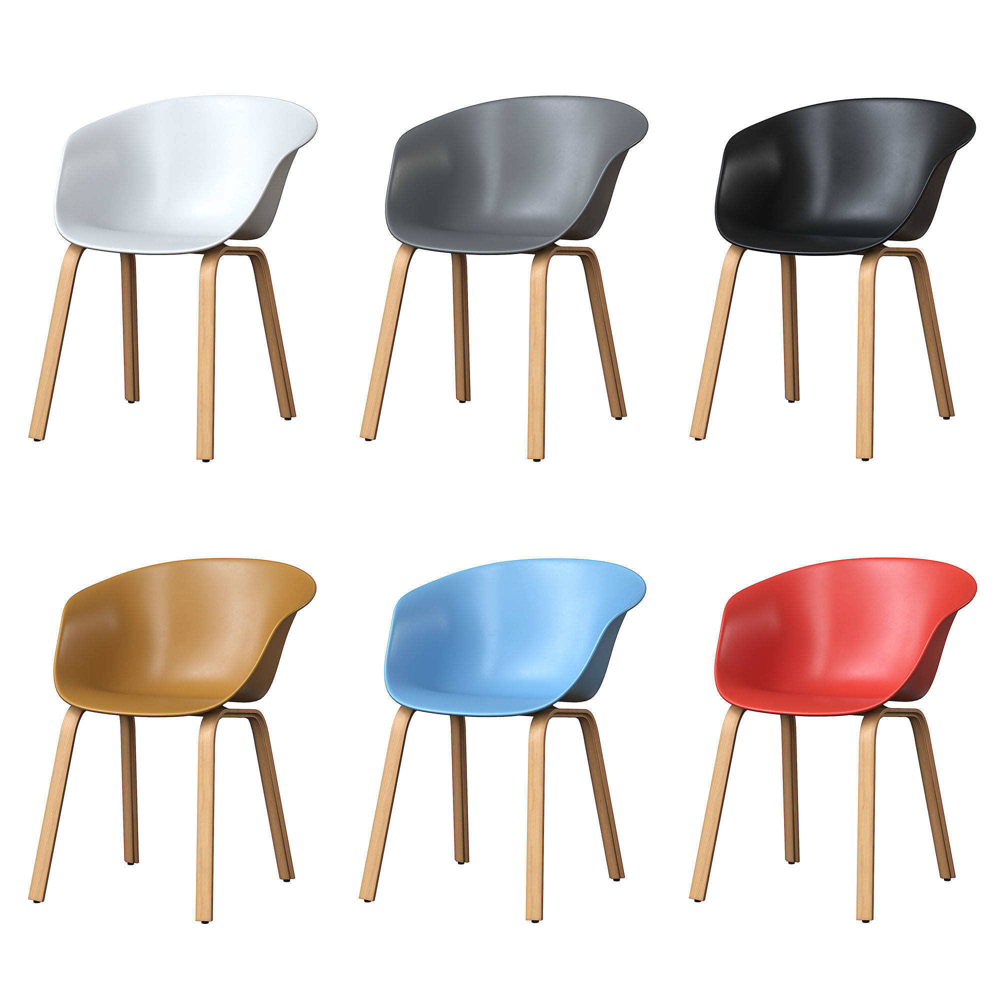 Designer Chair Hale Sot By Romatti 3D model_1