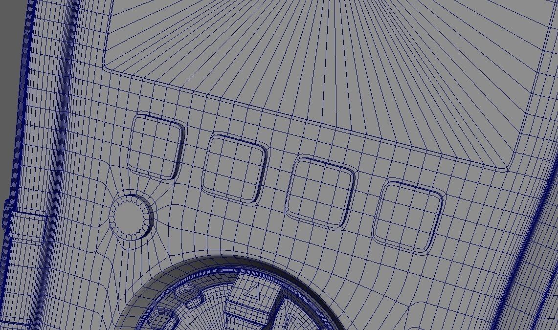 Digital Multimeter meter 3D model_22