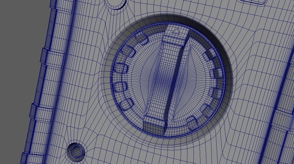 Digital Multimeter meter 3D model_21