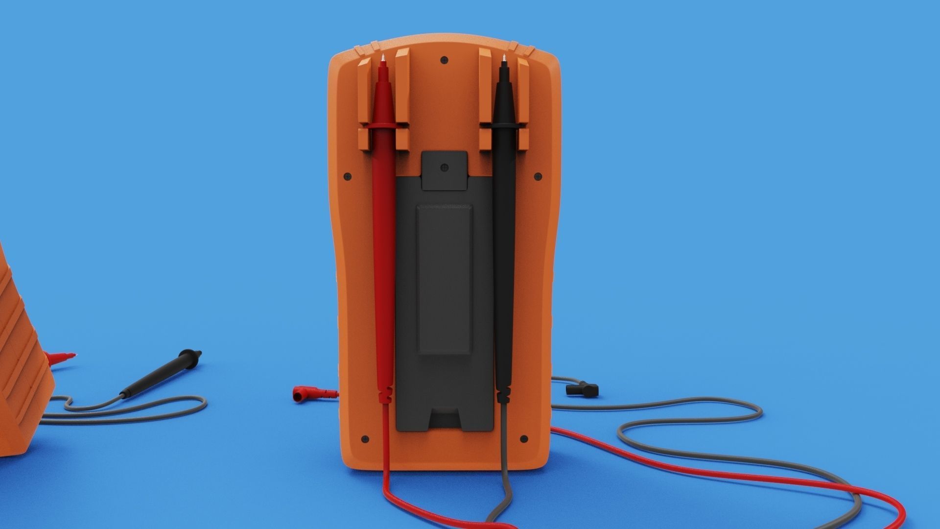 Digital Multimeter meter 3D model_8