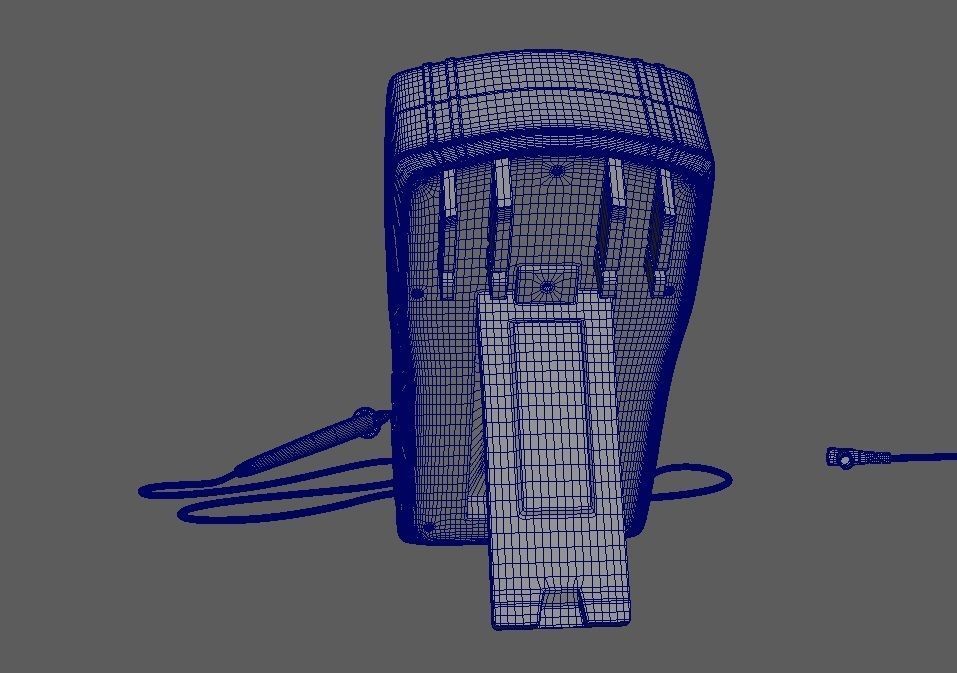 Digital Multimeter meter 3D model_20