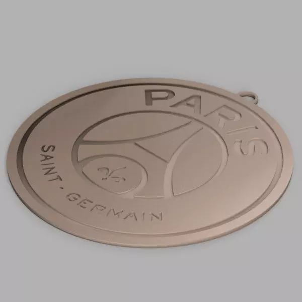 PSG logo for wall 3D print model_0